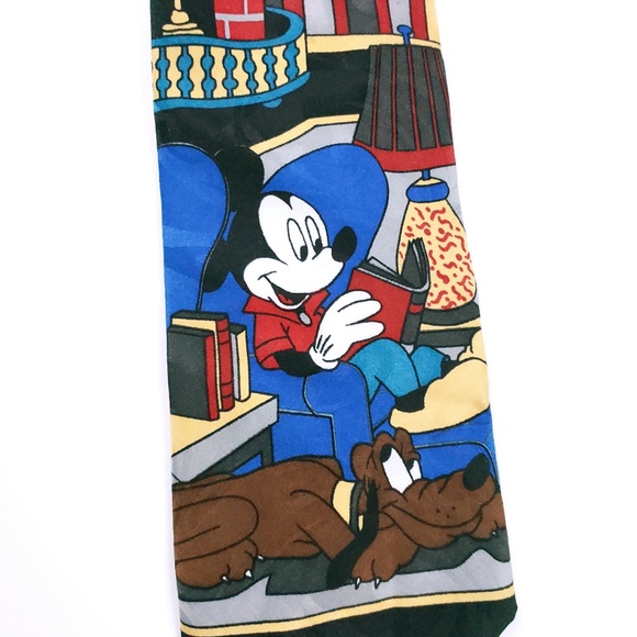Balancine INC Disney Men Necktie Mickey Mouse Size 57x4 - Picture 2 of 6